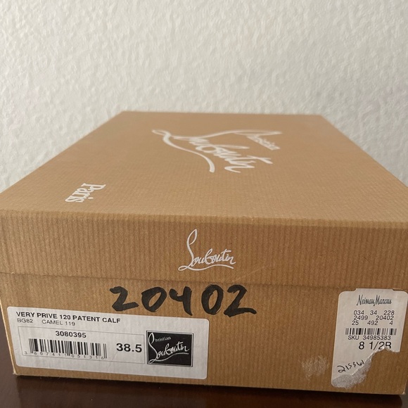 Christian Louboutin Patent Platform Pump - Picture 7 of 9